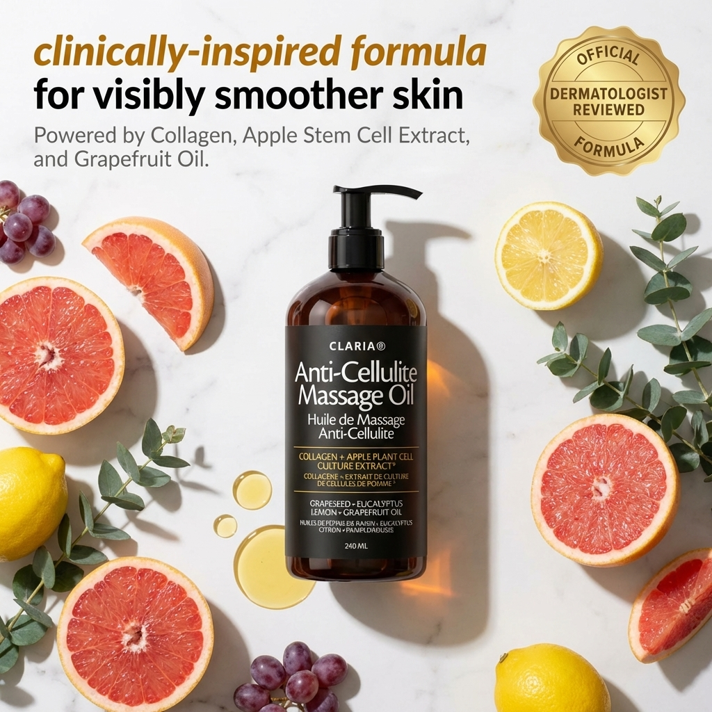Advanced Anti-Cellulite Massage Oil Formula